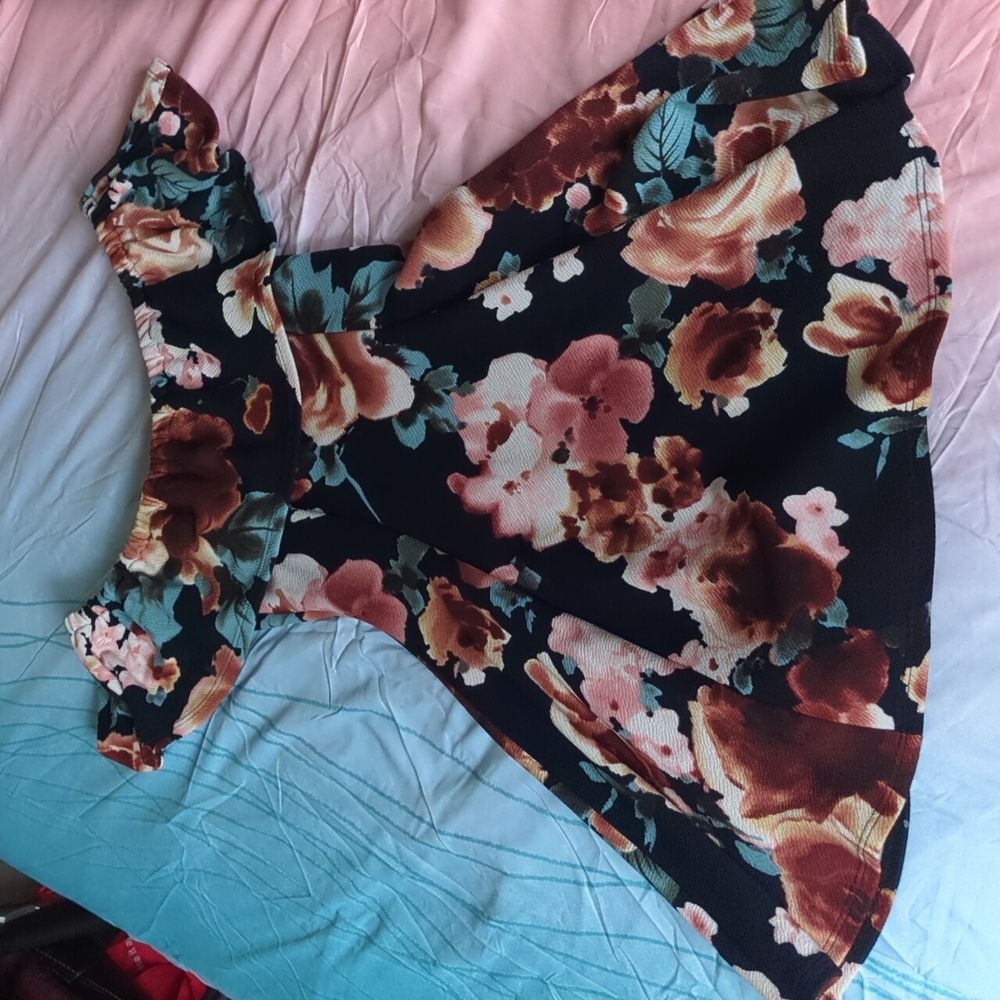 Dress for summer cold shoulder